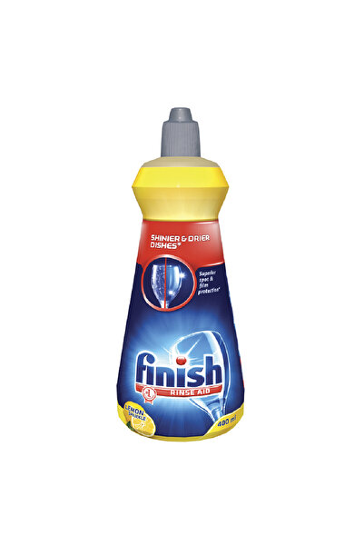 Finish سائل شطف غسالة الأطباق بنكهة الليمون، 400 مل