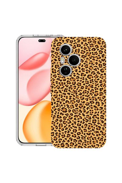 bestcase Carcasă transparentă din silicon pentru Honor 400 Pro, model leopard, 2036424 T 1445