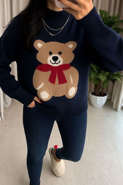 QYA Clothing Large Size Sweater Acrylic