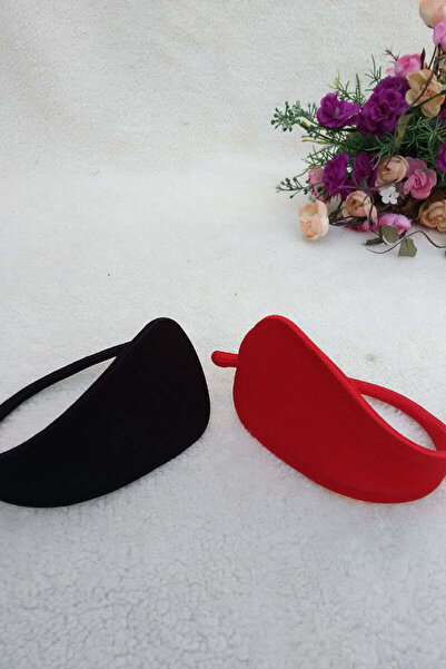 WildFashion Invisible silver C-String panty made of elastic material, without side straps, Red, GS1351-3