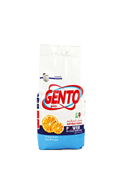 Gento مسحوق غسيل أزرق برائحة أصلية، أوتوماتيك، 4.5 كجم