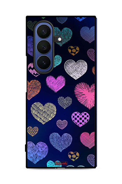 Tolwak غطاء حماية لهاتف سامسونج جالاكسي زد فولد 7 بنقشة قلوب داجا