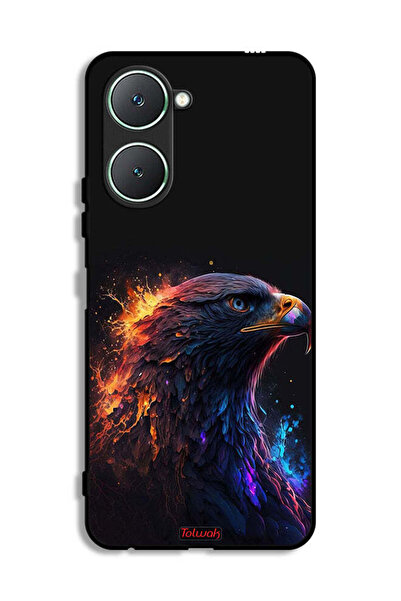 Tolwak غطاء حماية Vivo Y18i 4G بنقشة النسر
