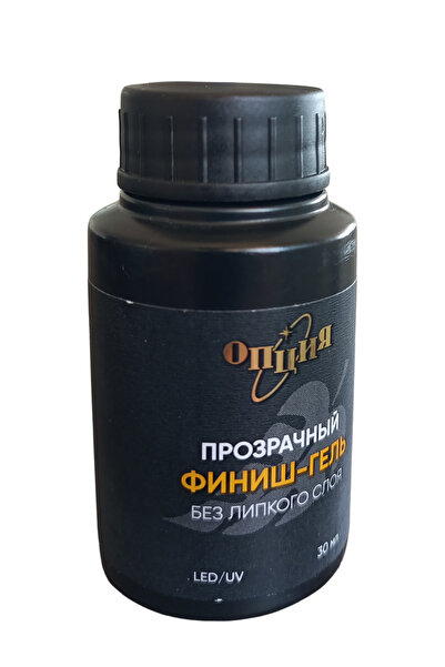 OPZİA NAİL Şeffaf Finish Jel – Yapışkan Tabaka Olmadan (LED/UV) - Top Coat