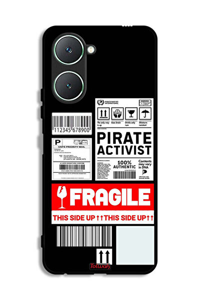 Tolwak غطاء حماية لهاتف Vivo Y18i 4G، ملصق هشّ للناشط الخاص