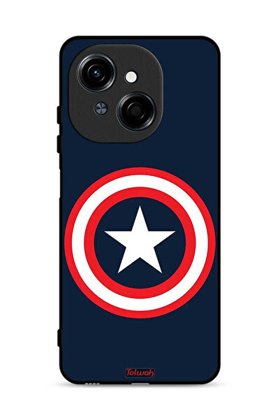 Tolwak Tecno Spark Go 1 4G Protective Case Cover Captain America
