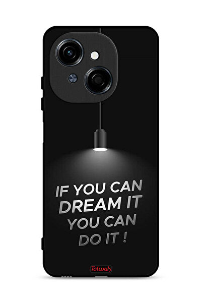 Tolwak غطاء حماية لهاتف Tecno Spark Go 1 4G إذا كنت تستطيع أن تحلم به، يمكنك ...