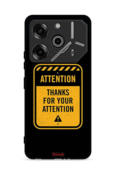 Tolwak غطاء حماية لهاتف Tecno Pova 6 Pro 5G شكرًا على الاهتمام