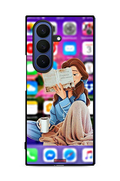 Tolwak غطاء حماية لهاتف Samsung Galaxy Z Fold7 - قراءة