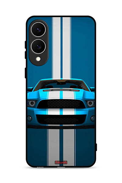 Tolwak غطاء حماية لهاتف Samsung Galaxy S25 Edge بتصميم سيارة فنية تجريدية