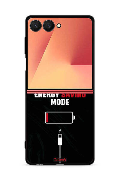 Tolwak غطاء حماية لهاتف Samsung Galaxy Z Flip7 أنا لست كسولاً، أنا في وضع توف...