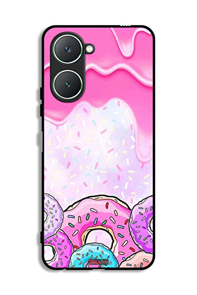 Tolwak غطاء حماية لهاتف Vivo Y18i 4G بألوان دونات