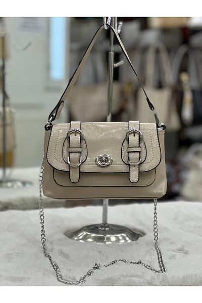 nura Mink Women's Chain Hand and Shoulder Bag