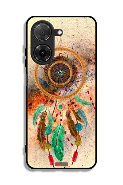 Tolwak غطاء حماية لهاتف Xiaomi Redmi A5 4G بنقشة ريش ماندالا معلق