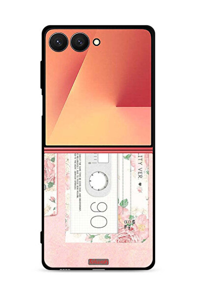 Tolwak غطاء حماية لهاتف Samsung Galaxy Z Flip7 بشريط حساسية