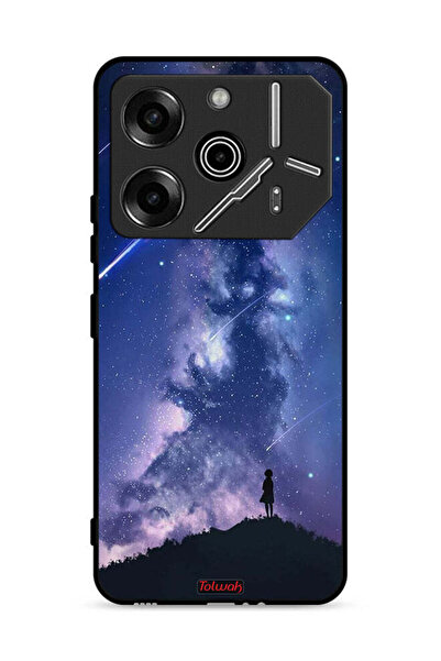 Tolwak غطاء حماية لهاتف تكنو بوفا 6 برو 5G - نجوم متحركة