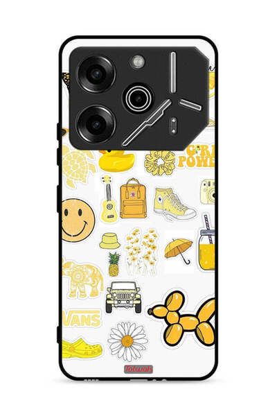 Tolwak غطاء حماية لهاتف تكنو بوفا 6 برو 5G - علامات نسائية