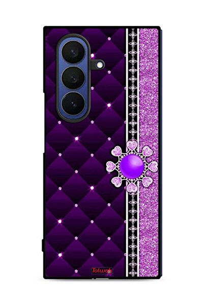 Tolwak غطاء حماية لهاتف سامسونج جالاكسي زد فولد 7 بقلوب لامعة