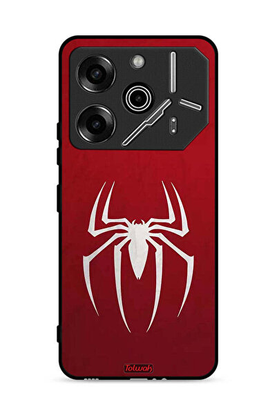 Tolwak غطاء حماية لهاتف تكنو بوفا 6 برو 5G، أيقونة العنكبوت