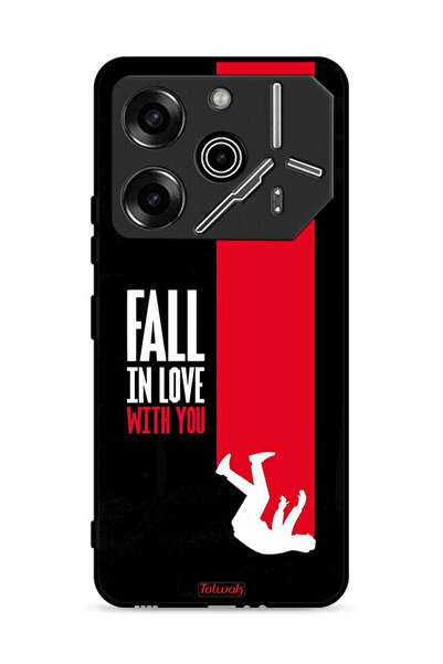 Tolwak غطاء حماية لهاتف تكنو بوفا 6 برو 5G "وقع في حبك"