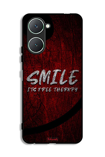 Tolwak غطاء حماية Vivo Y18i 4G Smile Its Free Therapy