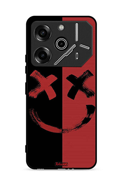 Tolwak غطاء حماية لهاتف Tecno Pova 6 Pro 5G بنقشة مارشميلو الفنية