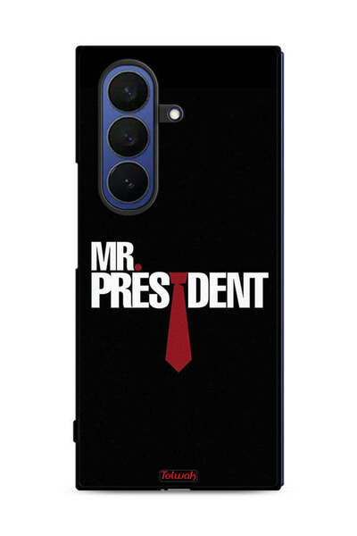 Tolwak غطاء حماية لهاتف Samsung Galaxy Z Fold7، السيد الرئيس