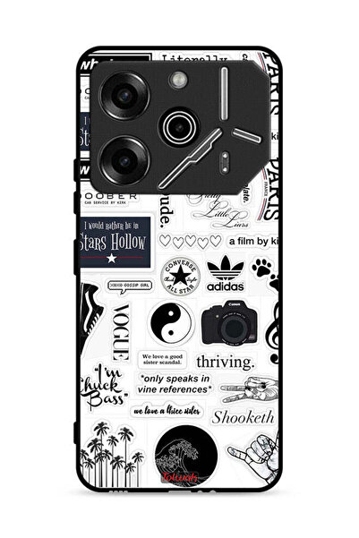 Tolwak غطاء حماية لهاتف Tecno Pova 6 Pro 5G يتحدث فقط