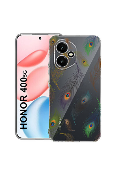 bestcase Carcasă transparentă din silicon pentru Honor 400, floare, 2036423 T...