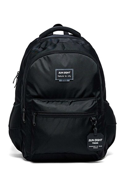 R&B حقيبة ظهر سوداء للفتيات المراهقات