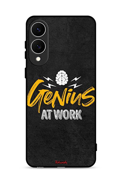 Tolwak غطاء حماية لهاتف Samsung Galaxy S25 Edge Genius At Work