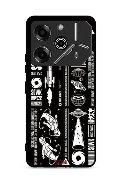 Tolwak Tecno Pova 6 Pro 5G Protective Case Cover Sowk Space Walk Sticker