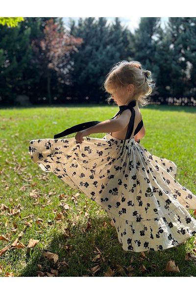 Balerinikizler Baby&Kids Tie-Up Flower Girl Dress