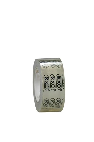 Roco شريط بلاستيكي شفاف 24 مم × 36 ياردة للإغلاق والتغليف