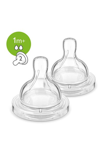 Philips Avent Classic+ Anti Colic Teats - 2 Pieces