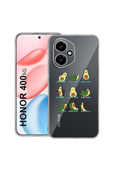 bestcase Carcasă transparentă din silicon pentru Honor 400, Avocado Yoga, 2036423 T 752
