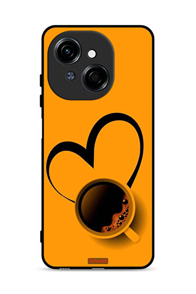 Tolwak غطاء حماية لهاتف تكنو سبارك جو 1 إس 4 جي بفنجان قهوة