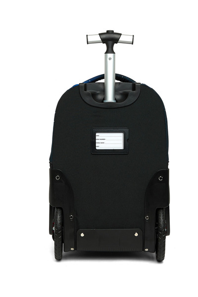 R&B Black Boys Trolley Bag W Pencil Pouch