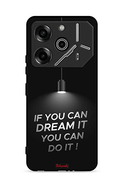 Tolwak غطاء حماية لهاتف Tecno Pova 6 Pro 5G إذا كنت تستطيع أن تحلم به، يمكنك ...