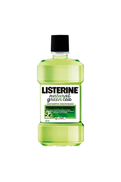 Listerine Natural Green Tea Antiseptic Mouthwash , 250 ml