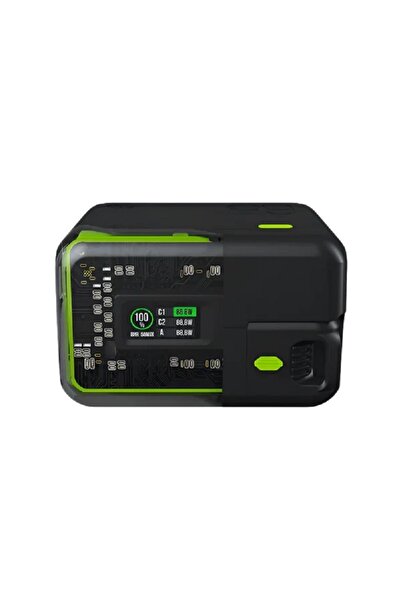 GOUİ بنك طاقة مبالا ماكس 65 واط 20000 مللي أمبير/ساعة وشاحن حائط سريع - أسود