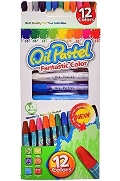 Toybox Oil Pastels - 12 Colors