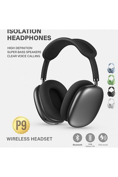 TSUMAB Noise Isolation P9 Wireless Headphones
