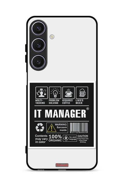 Tolwak غطاء حماية لجهاز Samsung Galaxy A26 - ملصق مدير تكنولوجيا المعلومات