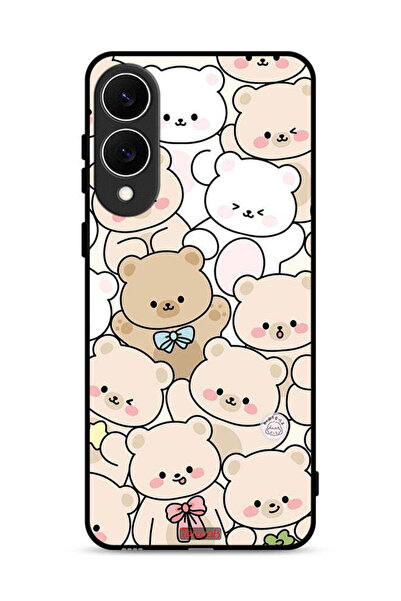 Tolwak غطاء حماية لهاتف Samsung Galaxy S25 Edge بنقشة الدببة