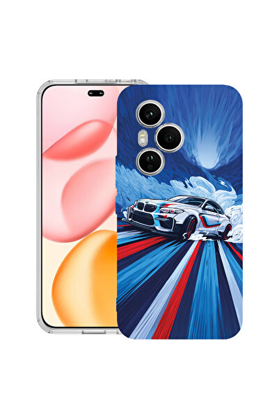 bestcase Carcasă transparentă din silicon pentru Honor 400 Pro, BMW 3 E46, 20...