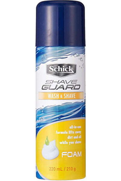Schick رغوة الحلاقة والغسيل من شيف جارد - تركيبة متكاملة - تزيل الأوساخ والزي...