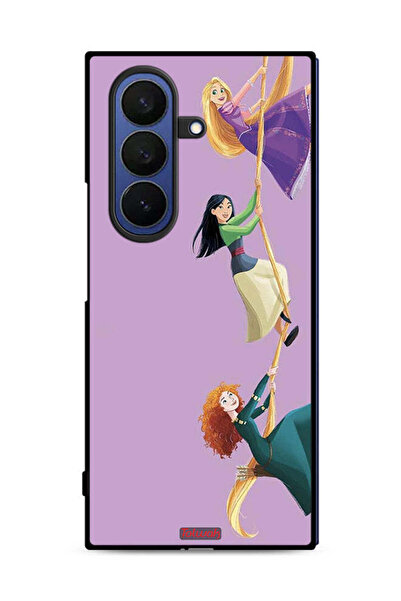 Tolwak غطاء حماية لهاتف سامسونج جالاكسي زد فولد 7 برسومات فنية لتسلق الفتيات