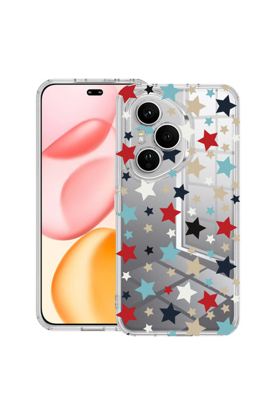 bestcase Carcasă transparentă din silicon pentru Honor 400 Pro, Stele, 203642...