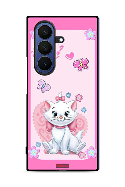 Tolwak غطاء حماية لهاتف سامسونج جالاكسي زد فولد 7 - قطة لطيفة